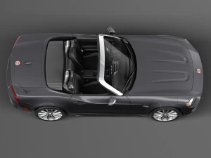 Fiat 124 Spider 2017 3D Model