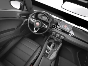 Fiat 124 Spider 2017 3D Model
