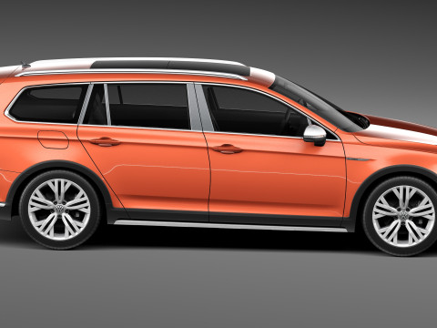 Volkswagen Passat Alltrack 2016 Modello 3D