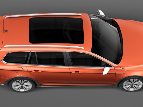Volkswagen Passat Alltrack 2016 Modello 3D