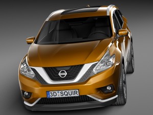 Nissan Murano 2016 3D Model
