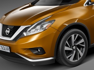 Nissan Murano 2016 3D Model