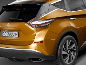 Nissan Murano 2016 3D Model