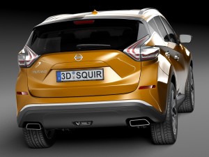 Nissan Murano 2016 3D Model