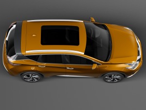 Nissan Murano 2016 3D Model