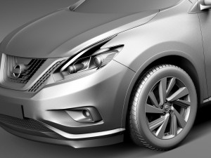 Nissan Murano 2016 3D Model
