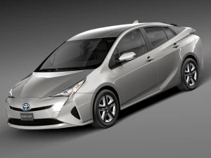 Toyota Prius 2016 3D Model