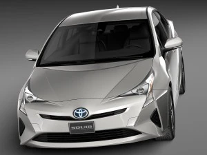 Toyota Prius 2016 3D Model