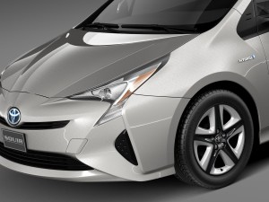 Toyota Prius 2016 Modèle 3D