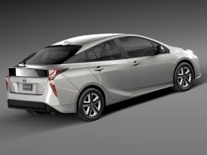Toyota Prius 2016 3D Model