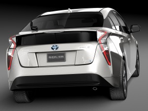Toyota Prius 2016 Modèle 3D