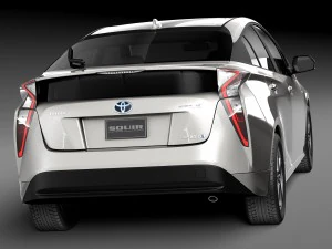 Toyota Prius 2016 3D Model