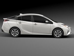 Toyota Prius 2016 Modèle 3D
