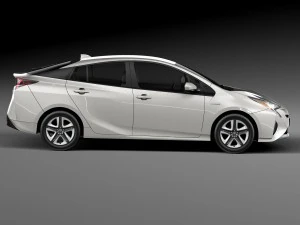 Toyota Prius 2016 3D Model