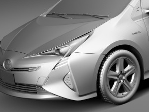 Toyota Prius 2016 Modèle 3D