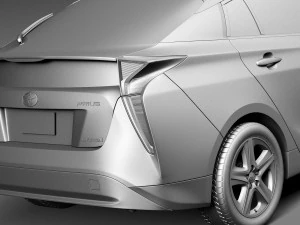 Toyota Prius 2016 3D Model