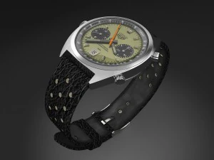 Tag Heuer Carrera 1972 3D Model
