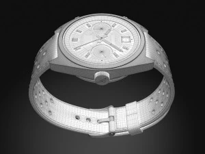 Tag Heuer Carrera 1972 3D Model
