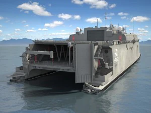 US Navy HSV-2 Swift Ship 3D Model