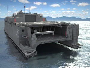 US Navy HSV-2 Swift Ship 3D Model