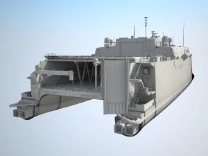 US Navy HSV-2 Swift Ship 3D Model