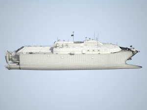 US Navy HSV-2 Swift Ship 3D Model