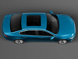 Generic Luxury Sedan 2016 3D Model