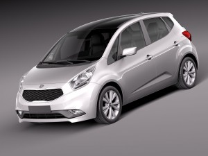 Kia Venga 2016 Modelo 3D
