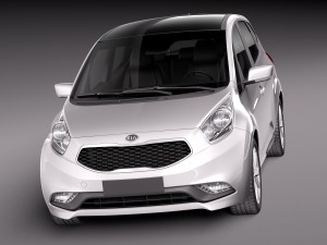 Kia Venga 2016 3D मॉडल