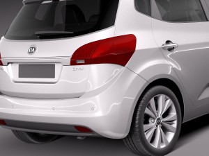 Kia Venga 2016 3D मॉडल
