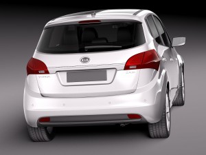 Kia Venga 2016 3D मॉडल