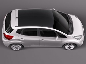 Kia Venga 2016 3D मॉडल