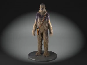 Star Wars Chewbacca 3dsmax 3D Model