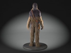 Star Wars Chewbacca 3dsmax Model 3D