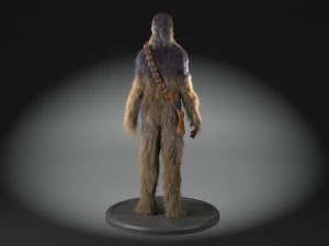 Star Wars Chewbacca 3dsmax 3D Model
