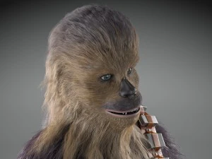 Star Wars Chewbacca 3dsmax 3D Model