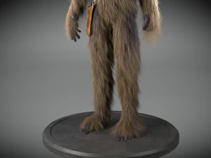 Star Wars Chewbacca 3dsmax 3D Model