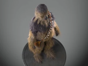 Star Wars Chewbacca 3dsmax 3D Model