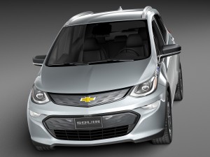 Chevrolet Bolt EV 2017 3D Модель