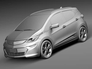 Chevrolet Bolt EV 2017 3D Model