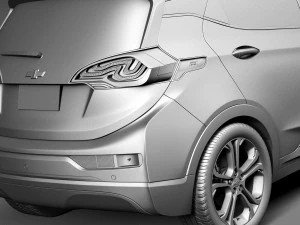 Chevrolet Bolt EV 2017 3D Model