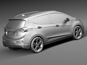 Chevrolet Bolt EV 2017 3D Model