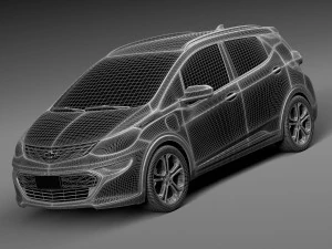 Chevrolet Bolt EV 2017 3D Model
