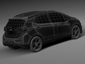 Chevrolet Bolt EV 2017 3D Model