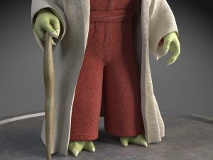 Star Wars Yoda 3D Model
