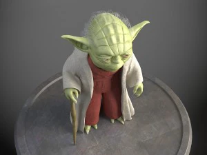 Star Wars Yoda 3D Model