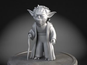 Star Wars Yoda 3D Model