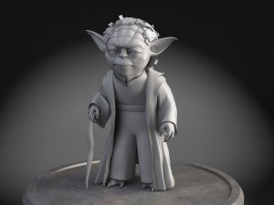 Star Wars Yoda 3D Model