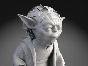 Star Wars Yoda 3D Model