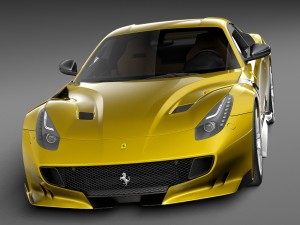 Ferrari f12TDF 2016 3D 模型